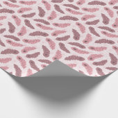 patroon met paukveren cadeaupapier (Hoek)