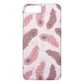 patroon met paukveren Case-Mate iPhone case (Achterkant)