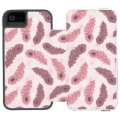 patroon met paukveren incipio iPhone portemonnee hoesje (Agenda Open)