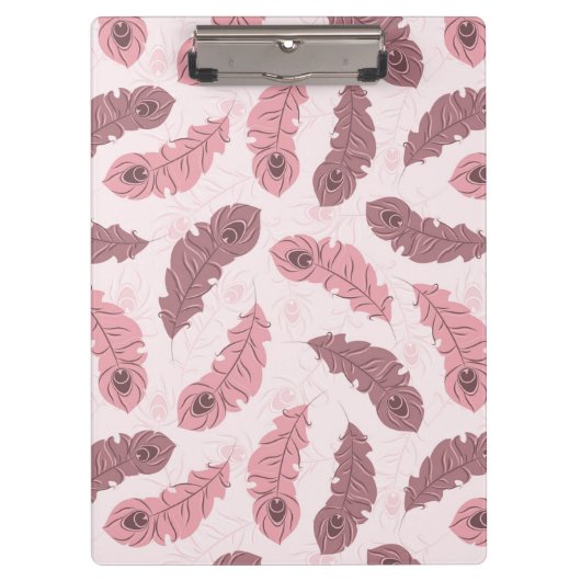 patroon met paukveren klembord (Voorkant)