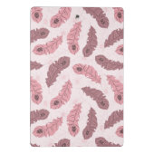 patroon met paukveren mini klembord (Achterkant)