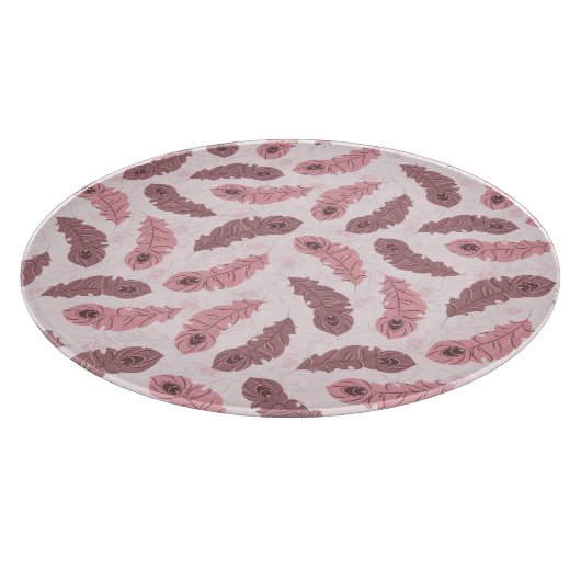 patroon met paukveren snijplank (Hoek)