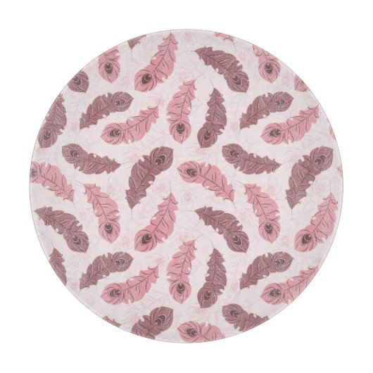 patroon met paukveren snijplank (Voorkant)