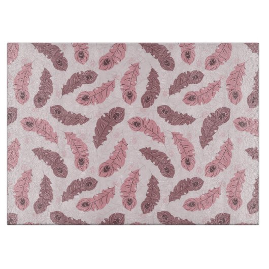 patroon met paukveren snijplank (Voorkant)