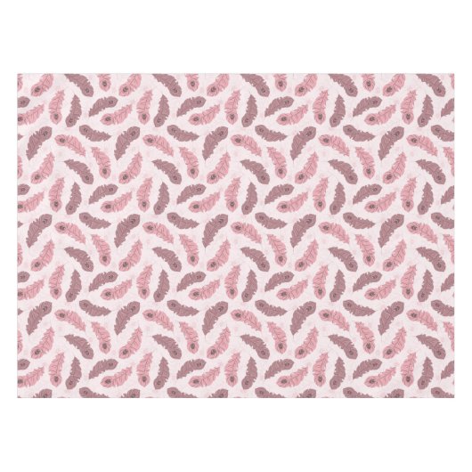 patroon met paukveren tafelkleed (Voorkant (Horizontaal))