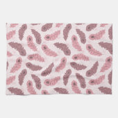 patroon met paukveren theedoek (Horizontaal)