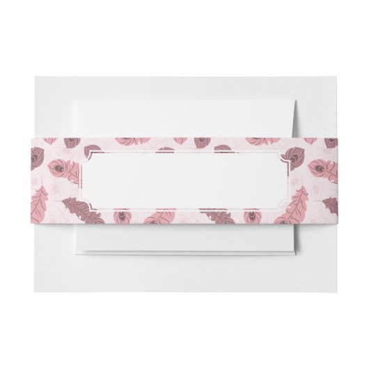 patroon met paukveren uitnodigingen wikkel (Voorkant Voorbeeld)