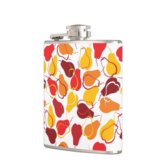 Patroon met peren heupfles (Links)