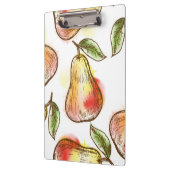 Patroon met peren klembord (Links)