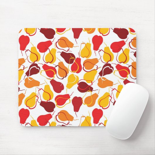 Patroon met peren muismat (Met muis)