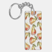 Patroon met peren sleutelhanger (Voorkant Links)
