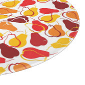 Patroon met peren snijplank (Hoek)