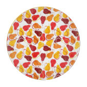 Patroon met peren snijplank (Voorkant)