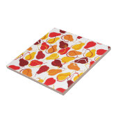 Patroon met peren tegeltje (Zijkant)