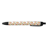 Patroon met peren zwarte inkt pen (Bodem)