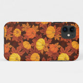 Patroon met pompoenen en herfst Case-Mate iPhone case (Achterkant (horizontaal))