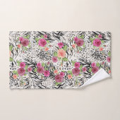 Patroon met proefafdrukken bad handdoek (Handdoek)