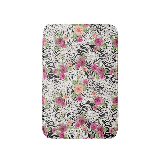 Patroon met proefafdrukken badmat (Voorkant Verticaal)