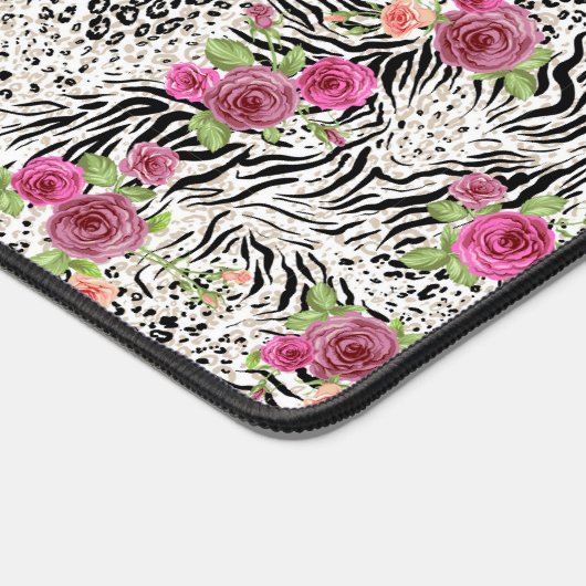 Patroon met proefafdrukken bureaumat (Hoek)