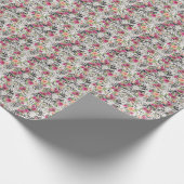 Patroon met proefafdrukken cadeaupapier (Hoek)