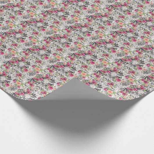 Patroon met proefafdrukken cadeaupapier (Hoek)