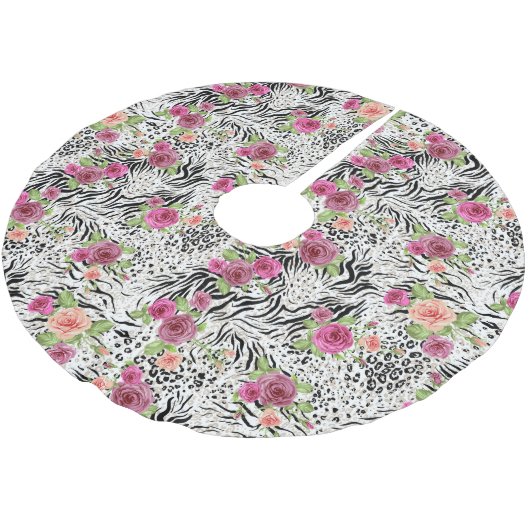 Patroon met proefafdrukken kerstboom rok (Gekanteld)