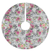 Patroon met proefafdrukken kerstboom rok (Voorkant)