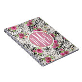 Patroon met proefafdrukken | Monogram Notitieboek (Rechterzijde)