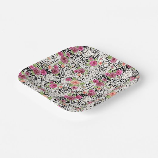 Patroon met proefafdrukken papieren bordje (Gebogen)