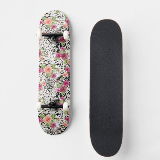 Patroon met proefafdrukken persoonlijk skateboard (Voorkant)