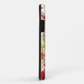 Patroon met rode bloemen Case-Mate iPhone case (Achterkant/rechts)