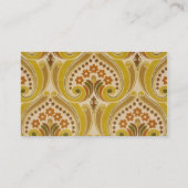  patroon met rode goudbedekking visitekaartje (Achterkant)