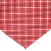 Patroon met rode patroonplaat korte tafelloper (Hoek)