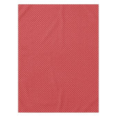 Patroon met rode patroonplaat tafelkleed (Voorkant)