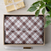 Patroon met rode patroonplaat tissuepapier (Geschenk)