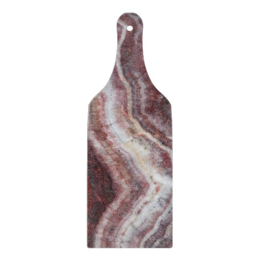 Patroon met rood gepantserd snijplank (Voorkant)