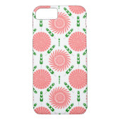 patroon met roze bloemen Case-Mate iPhone case (Achterkant)