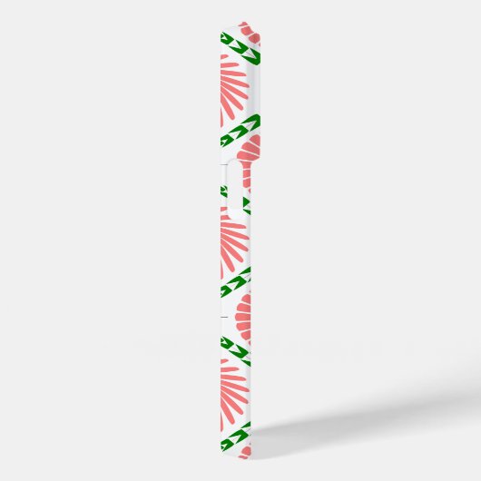 patroon met roze bloemen Case-Mate iPhone case (Achterkant / Rechts)