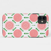 patroon met roze bloemen Case-Mate iPhone case (Achterkant (horizontaal))