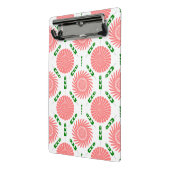 patroon met roze bloemen mini klembord (Angled2)