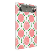 patroon met roze bloemen mini klembord (Schuin)