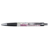 Patroon met roze bloemen pen (Achterkant)