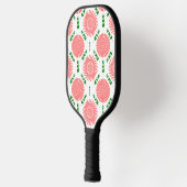 patroon met roze bloemen pickleball paddle (Links)