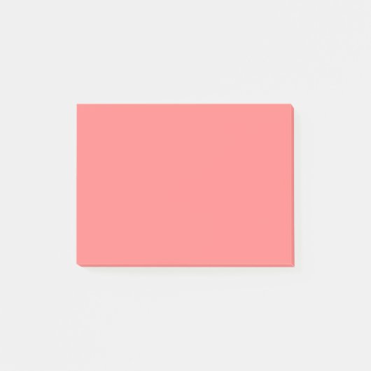 patroon met roze bloemen post-it® notes (Voorkant)