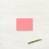 patroon met roze bloemen post-it® notes (Op bureau)
