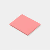 patroon met roze bloemen post-it® notes (Schuin)