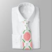 patroon met roze bloemen stropdas (Gebonden)