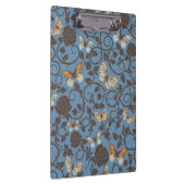 patroon met rozen en vlinder klembord (Rechts)