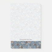 patroon met rozen en vlinder post-it® notes (Voorkant)