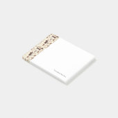 patroon met schattige honden post-it® notes (Schuin)